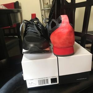 Dolce Vita leather and suede sneakers